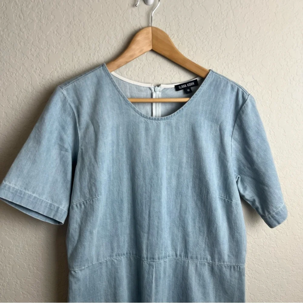 Ilana Kohn Lee Romper Denim Jumpsuit